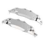 Universal Silver 3D Style Car Disc Brake Caliper Covers for Front/Rear