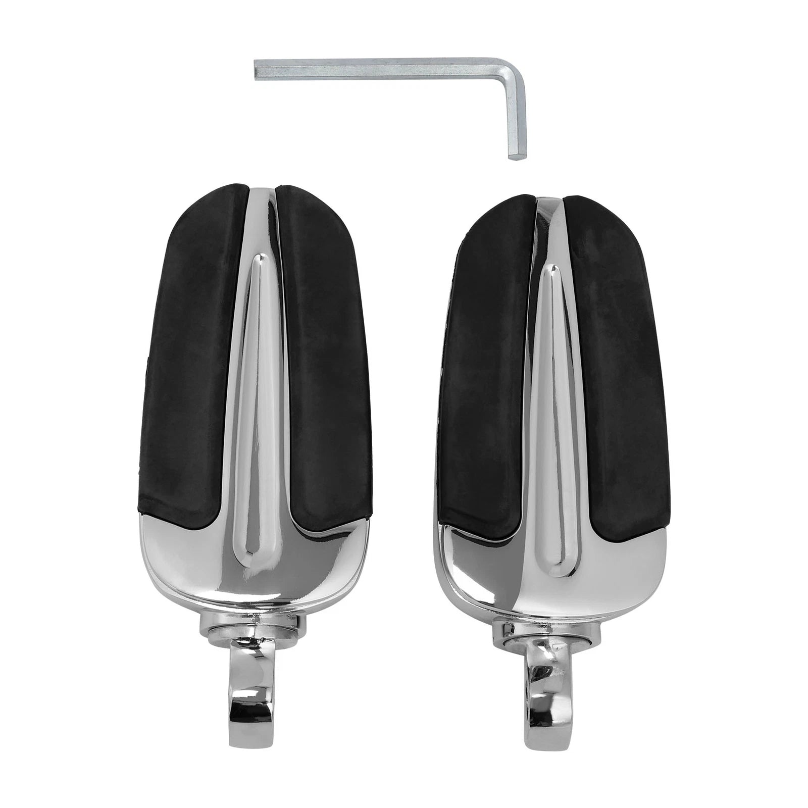 10mm Male Mount Footpeg Pegs for Harley Softail Touring Dyna
