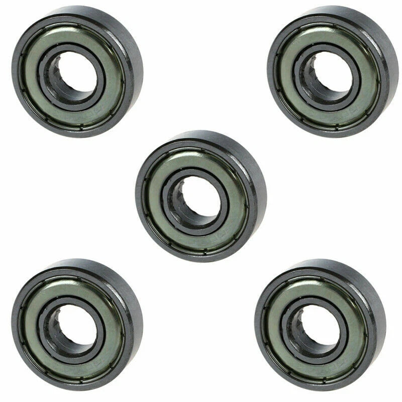 Set of 5 Sealed Deep Groove Ball Bearings 6000Z 26mm x 10mm x 8mm