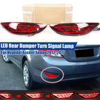 LED Rear Bumper Brake Turn Signal Tail Light for Hyundai Accent (2012–2017)