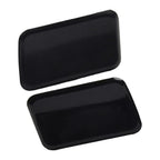 Black Headlight Washer Nozzle Cover Caps  for BMW X3 (2004-2010)