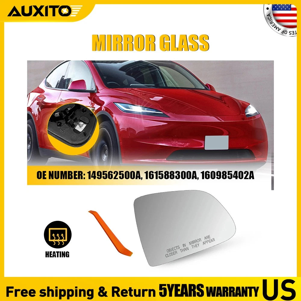 Heated Mirror Glass for Tesla Model Y (2020–2025) OEM 161588300A