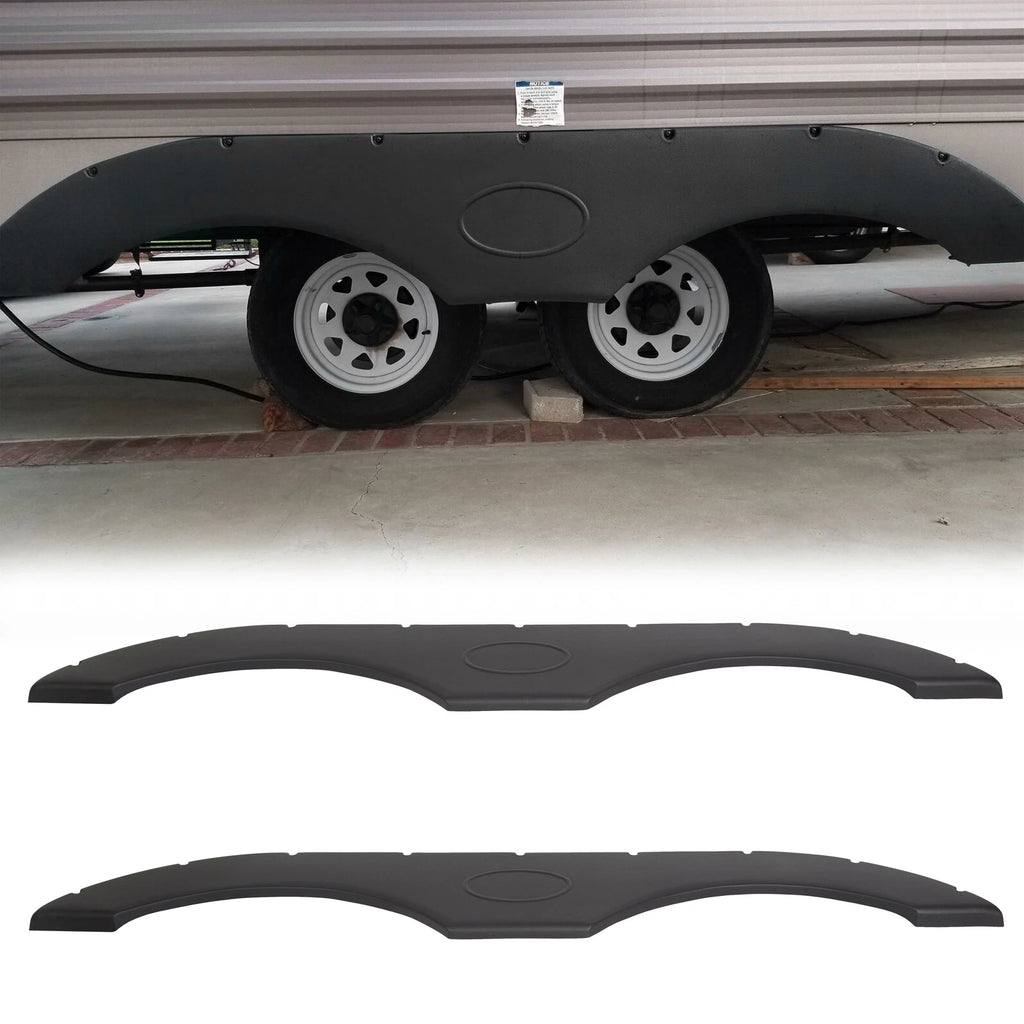 Tandem Trailer Fender Skirt for RVs, Campers, Trailers (UV-Protected)