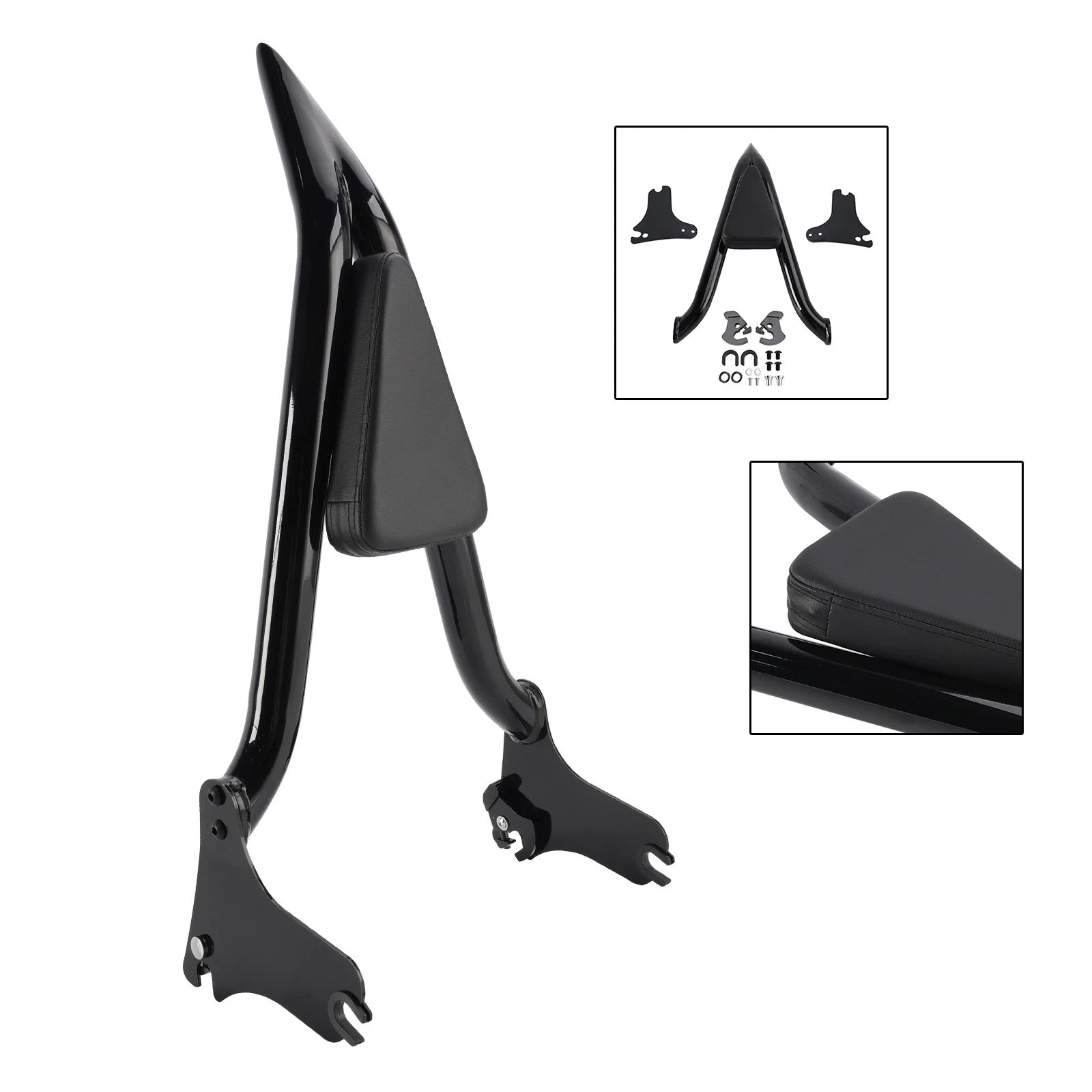 Passenger Sissy Bar Backrest for Road King Street Glide Road Glide (1997–2008)