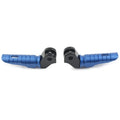 CNC Front Foot Pegs Pedal Blue for T100 T120 (2016-2022)
