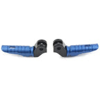 CNC Front Foot Pegs Pedal Blue for T100 T120 (2016-2022)