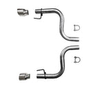 Axle-Back Muffler Delete for Chevrolet Camaro V6 (2016–2024) Polished Tips