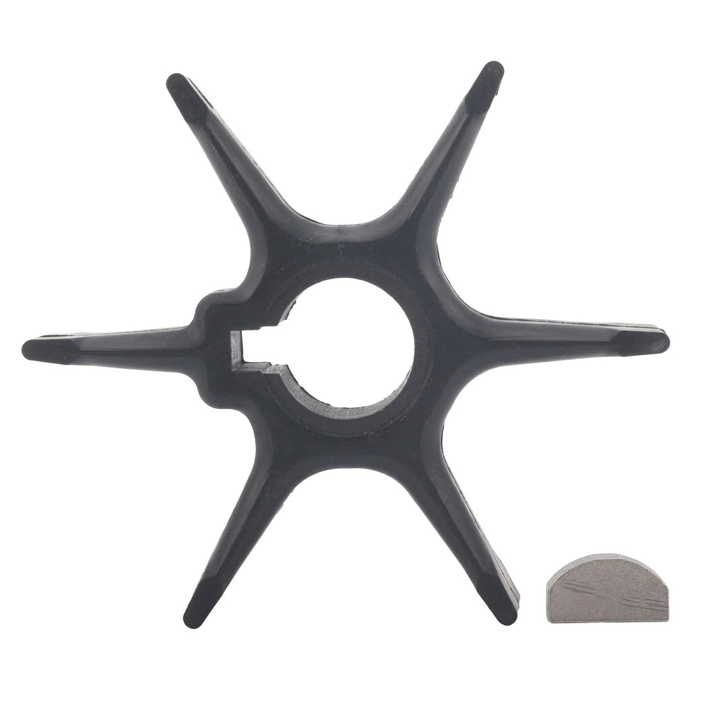 Outboard Water Pump Impeller & Key for Suzuki 9.9-28 HP (2-Stroke)