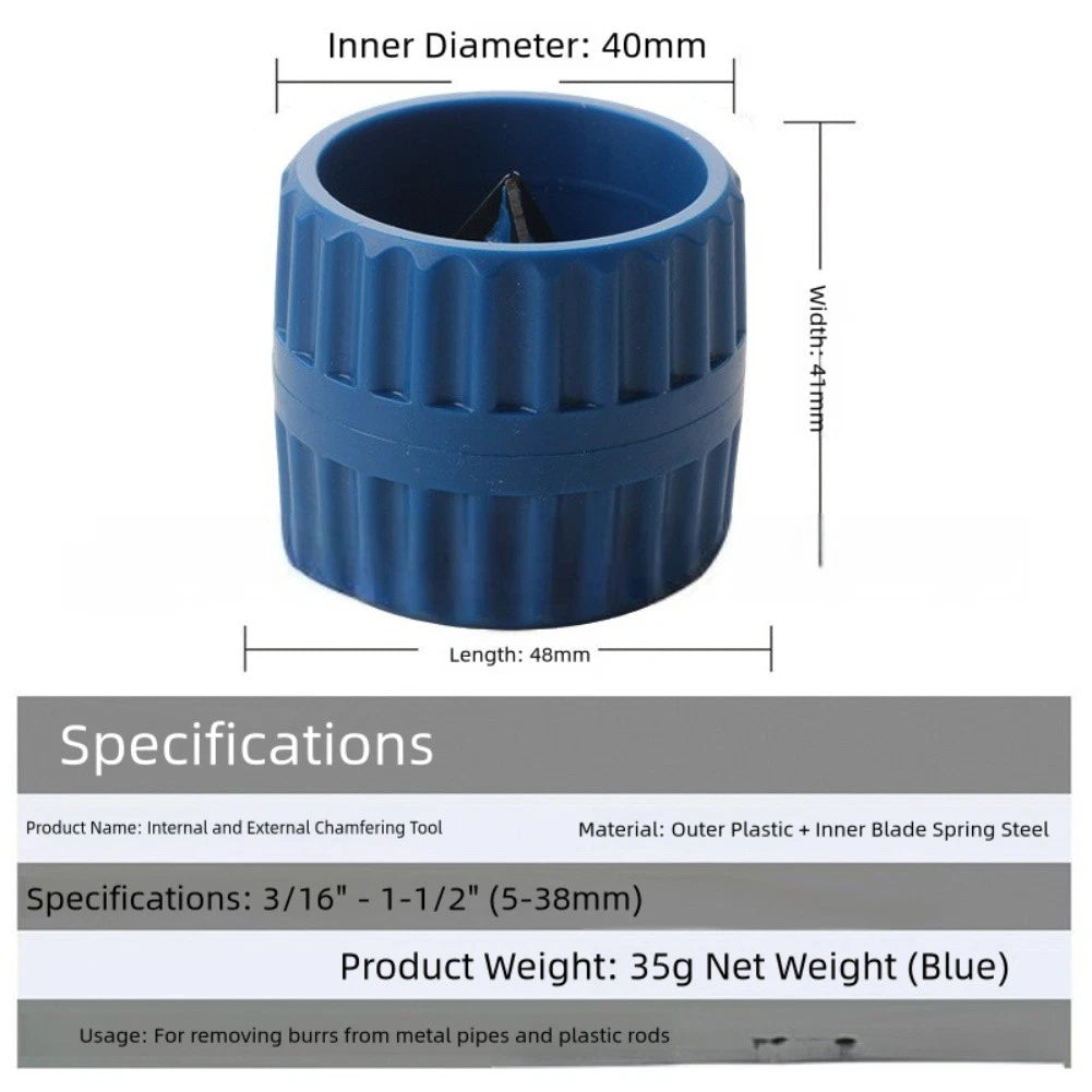 Deburring Tool for Copper Pipe (Inner & Outer Reamer)