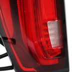 Tail Light Assembly for GMC Sierra (2019â2022) Left Side LED Black Housing
