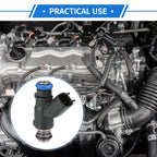 Fuel Injector for Mitsubishi Junjie (2000–2016) 1.8L L4 634149643745