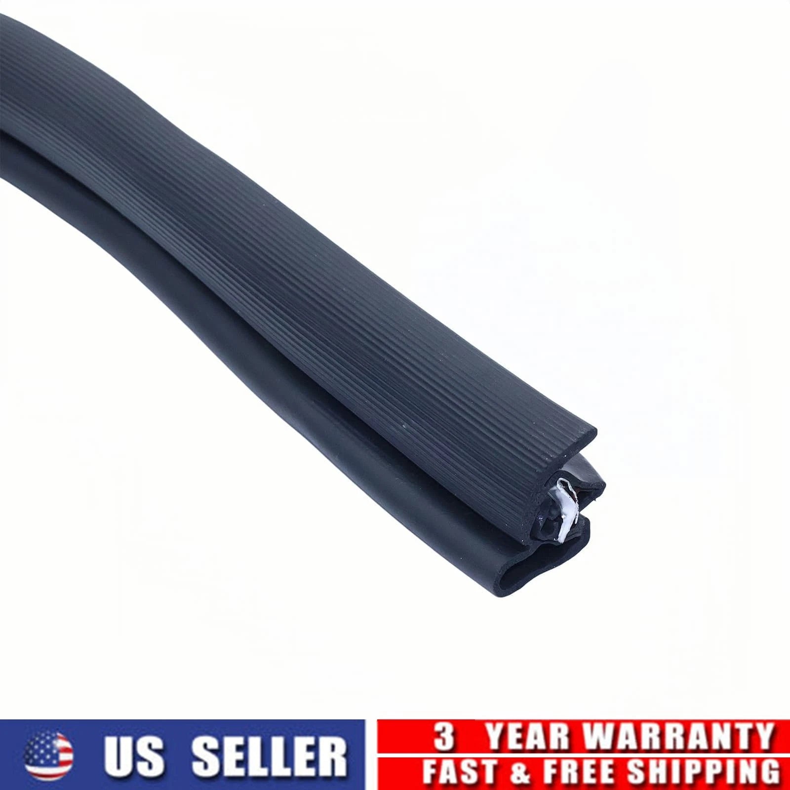 Pair Door Seal Weatherstrip 55023781 for Dodge D100 (1972–1993)