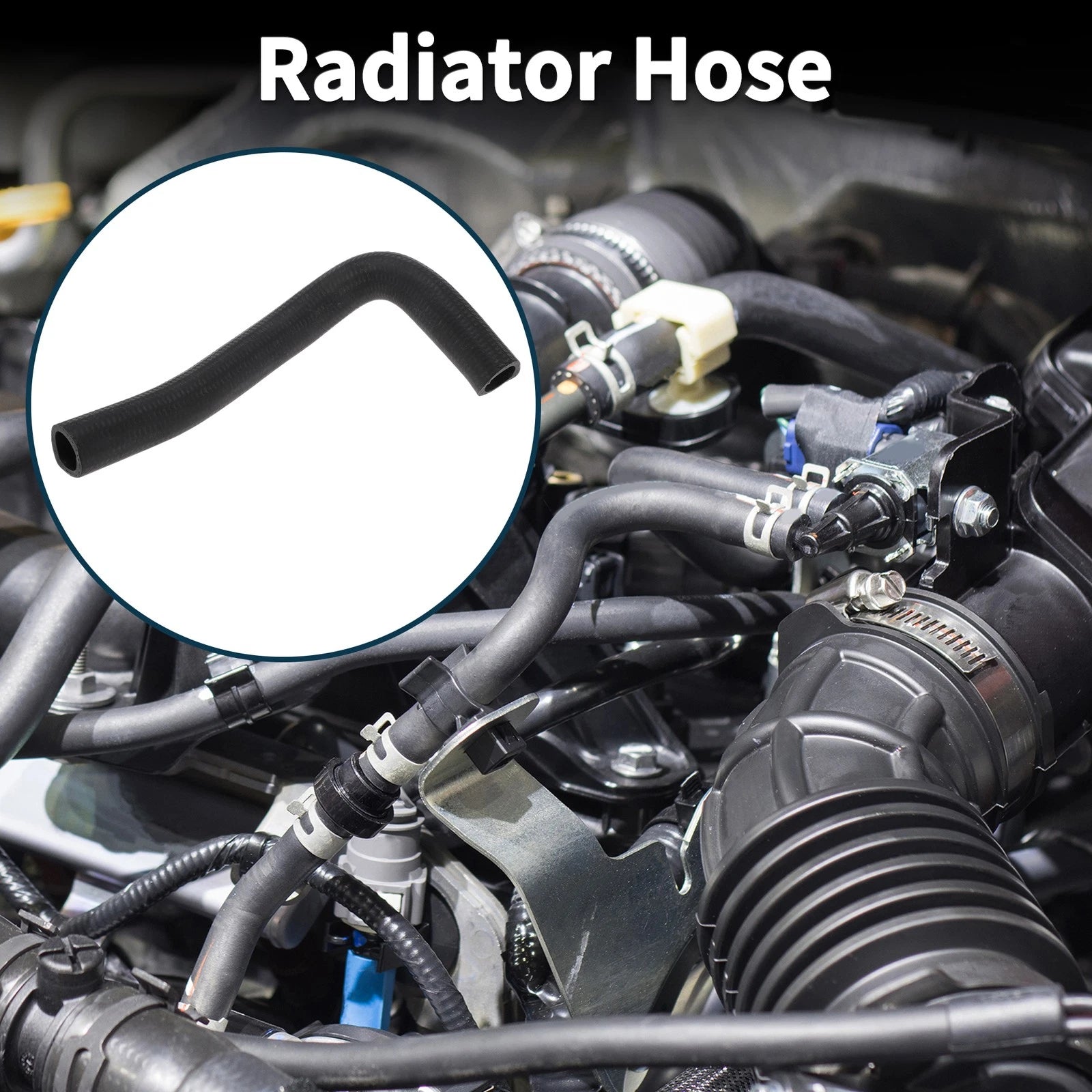 Radiator Hose for Toyota Crown (2005–2010) No. 16267-31021 Rubber