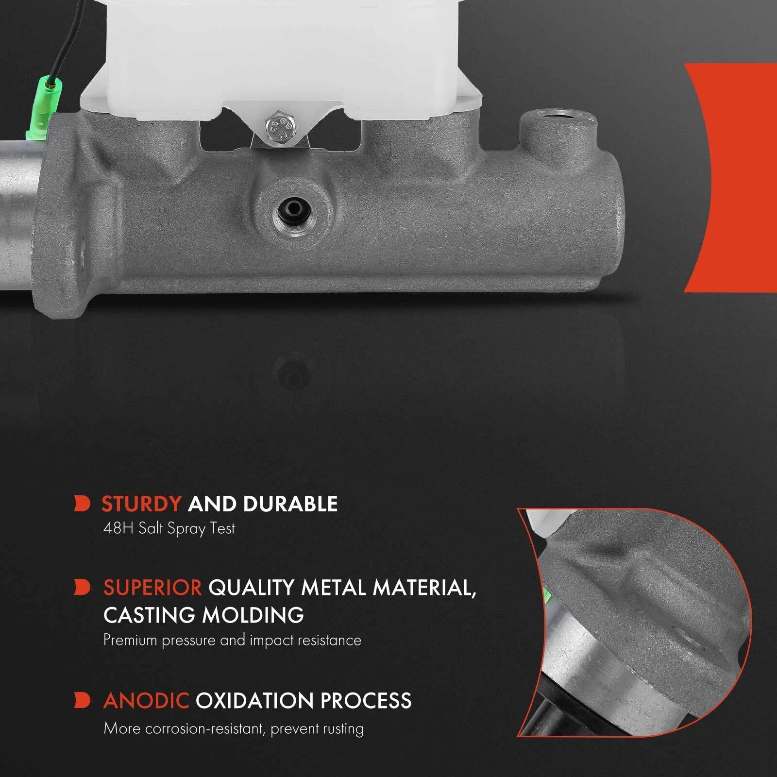 Brake Master Cylinder with Reservoir & Sensor for Honda Civic (1997–1998)