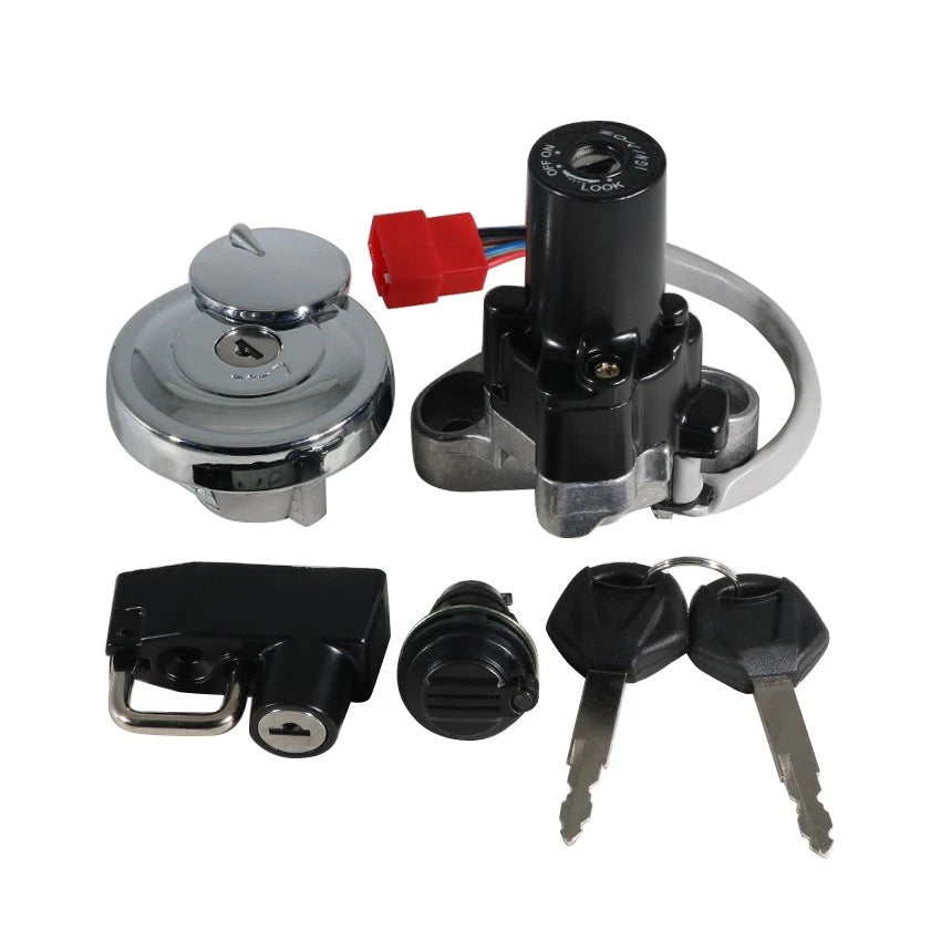 Ignition Switch Tank Cap Lock Set for Yamaha XVS400C (2001–2008)