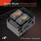 Front Left Power Window Switch for Pontiac Grand Prix (1994-1996)