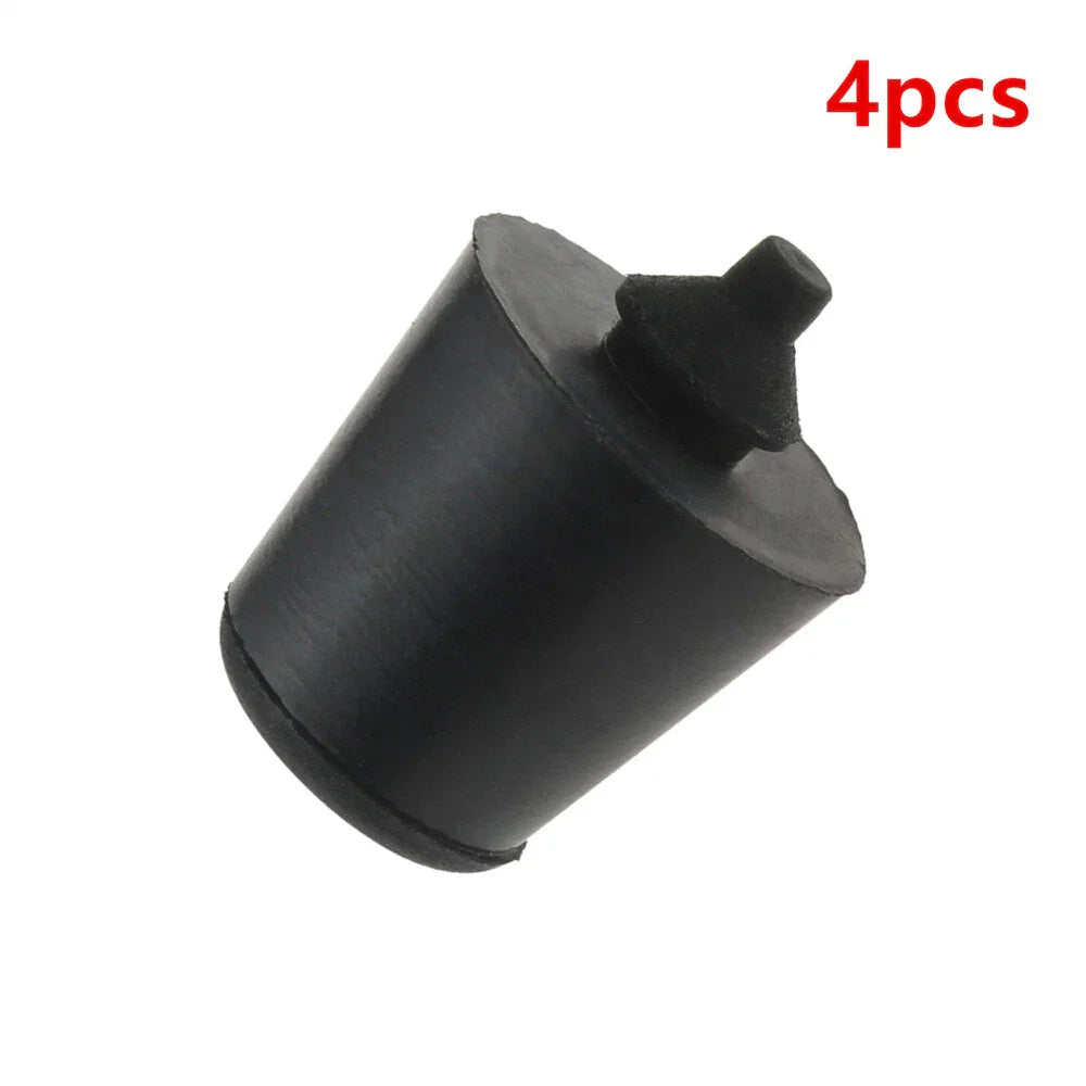 4 x Car Door Buffer Block Rubber Damper Black for Ford Escape, Ecosport (2013-2017)