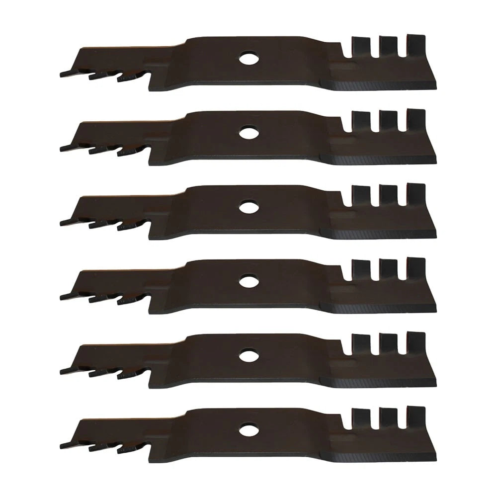 Set of 6 Rotary Blades for John Deere M136194 (Fits Models 10284)