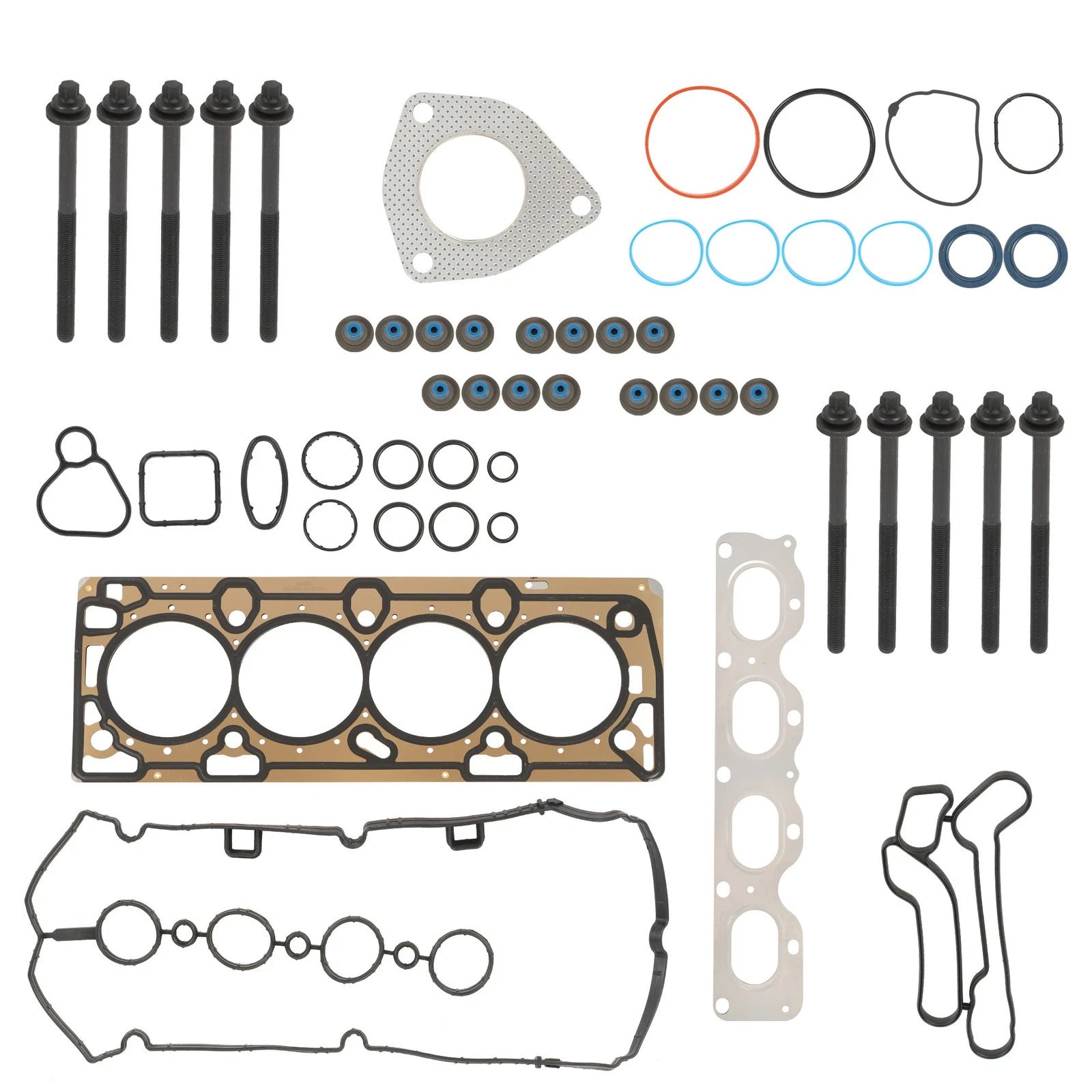 Set of 10 Head Gasket Bolts for Chevrolet Cruze & Sonic (2011–2018)