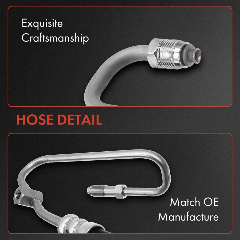 2X Power Steering Pressure & Return Line Hose for Dodge Durango Dakota (1998–2004)