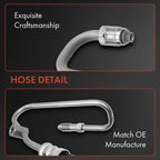2X Power Steering Pressure & Return Line Hose for Dodge Durango Dakota (1998–2004)