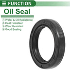 Set of 5 Oil Seal TG4 Lip Seal Ring NBR Rubber 30x42x7mm