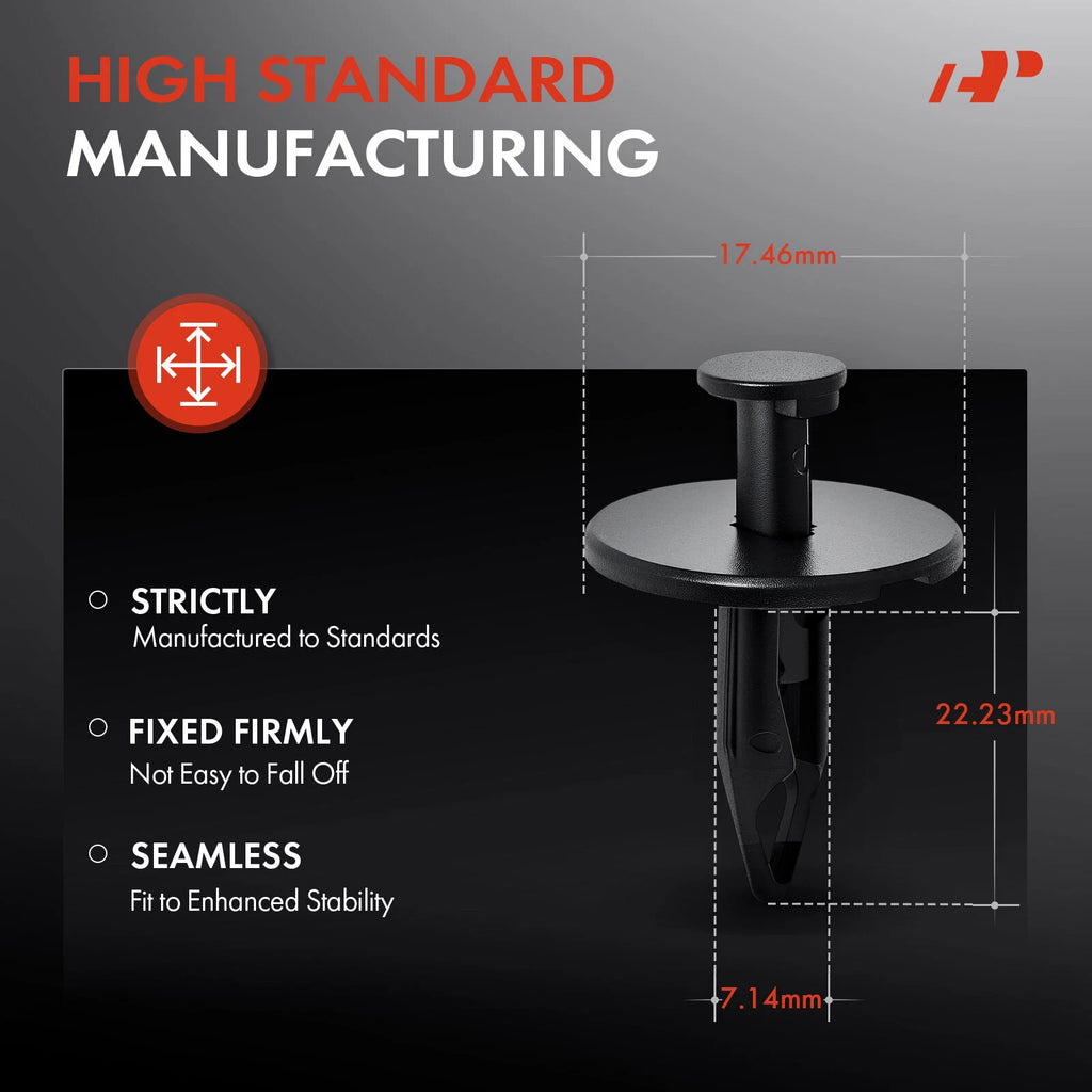 50x Push-Type Exterior Body Retainer Clips for GM (Various Models)