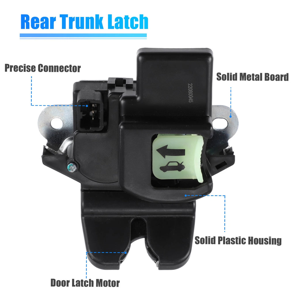 Trunk Latch Tailgate Lock 81230-A7030 for Kia Forte (2013–2018)