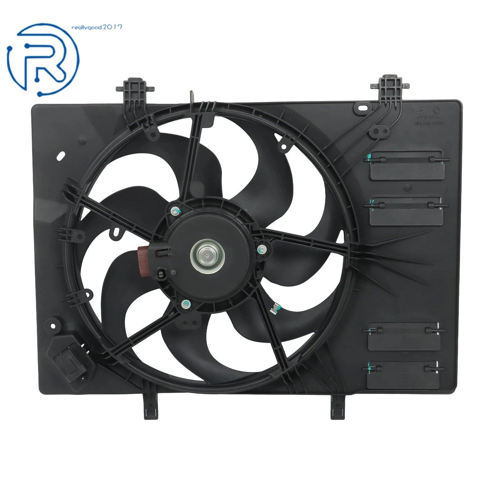 Radiator Cooling Fan Assembly with Resistor for Ford EcoSport (2018–2021) H1BZ8C607K