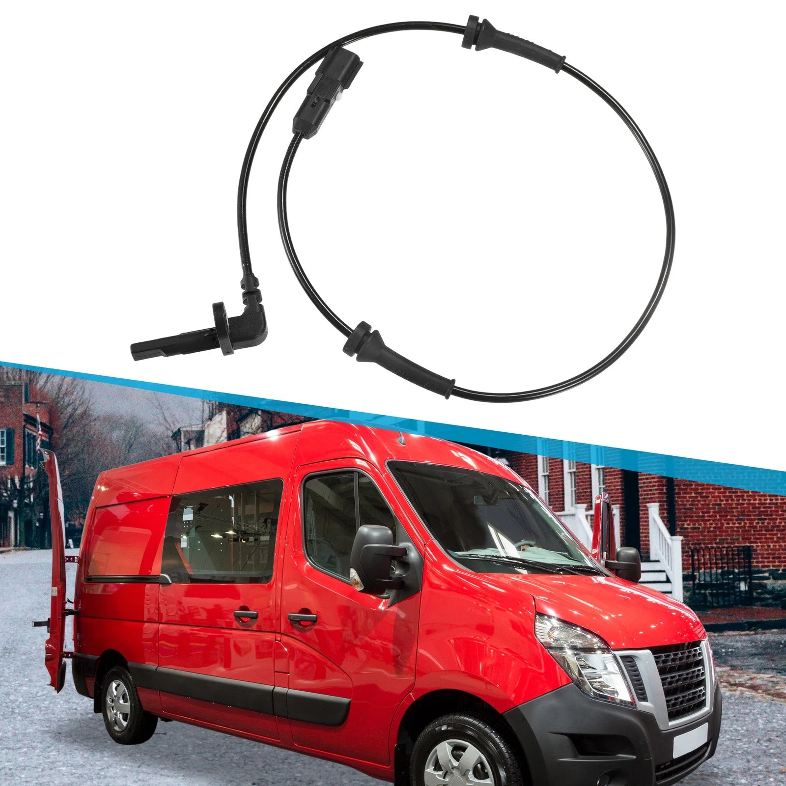 ABS Wheel Speed Sensor Set of 2 for Nissan NV400 (2011–2023) No. 93167732