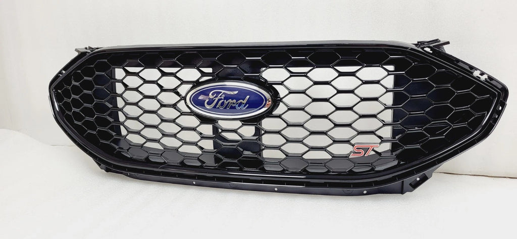 Front Bumper Upper Grille for Ford Edge ST (2019–2024) KT4Z-8200-BA Black