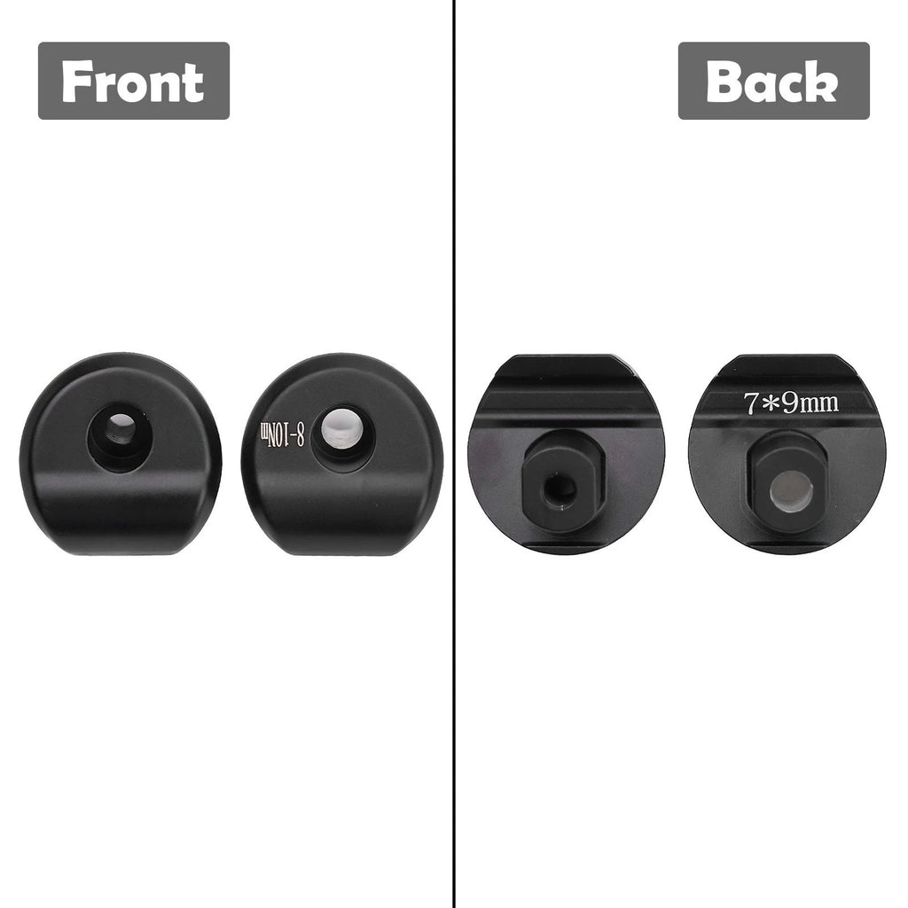 Bike Seatpost Clamp for 7x9mm Carbon Rails (Black)