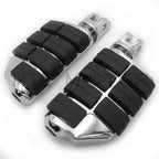 Chrome Dually Footpegs for Harley Breakout FXBR / FXBRS (2018–2019)
