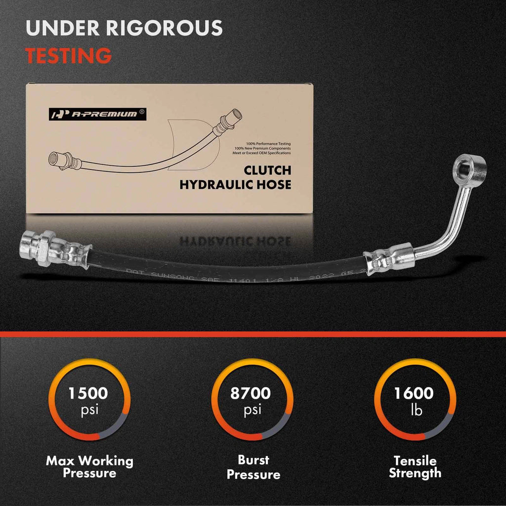 Clutch Hydraulic Hose Line for Hyundai Elantra (2001–2006) Kia Spectra (2005–2009)