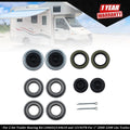 Set of 2 Trailer Bearing Kits for 2000-2200 lbs Trailers (1")