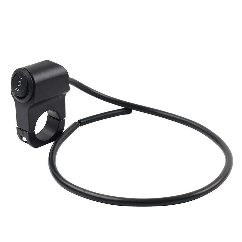 Motor Handlebar On Off Switch for ATV (7/8", Waterproof, Black)