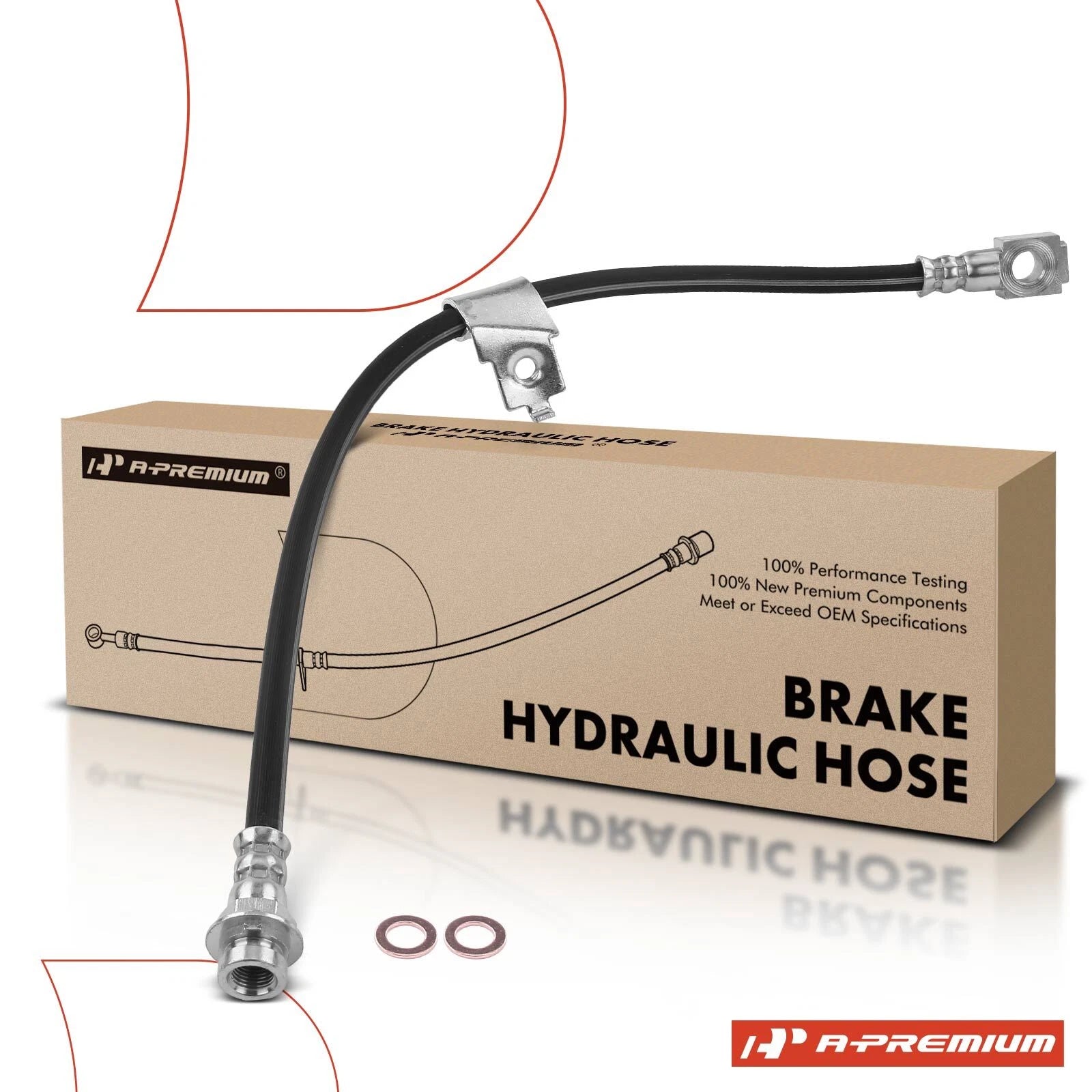 Front Left Brake Hydraulic Hose for Chevy Lumina APV (1992–1996)