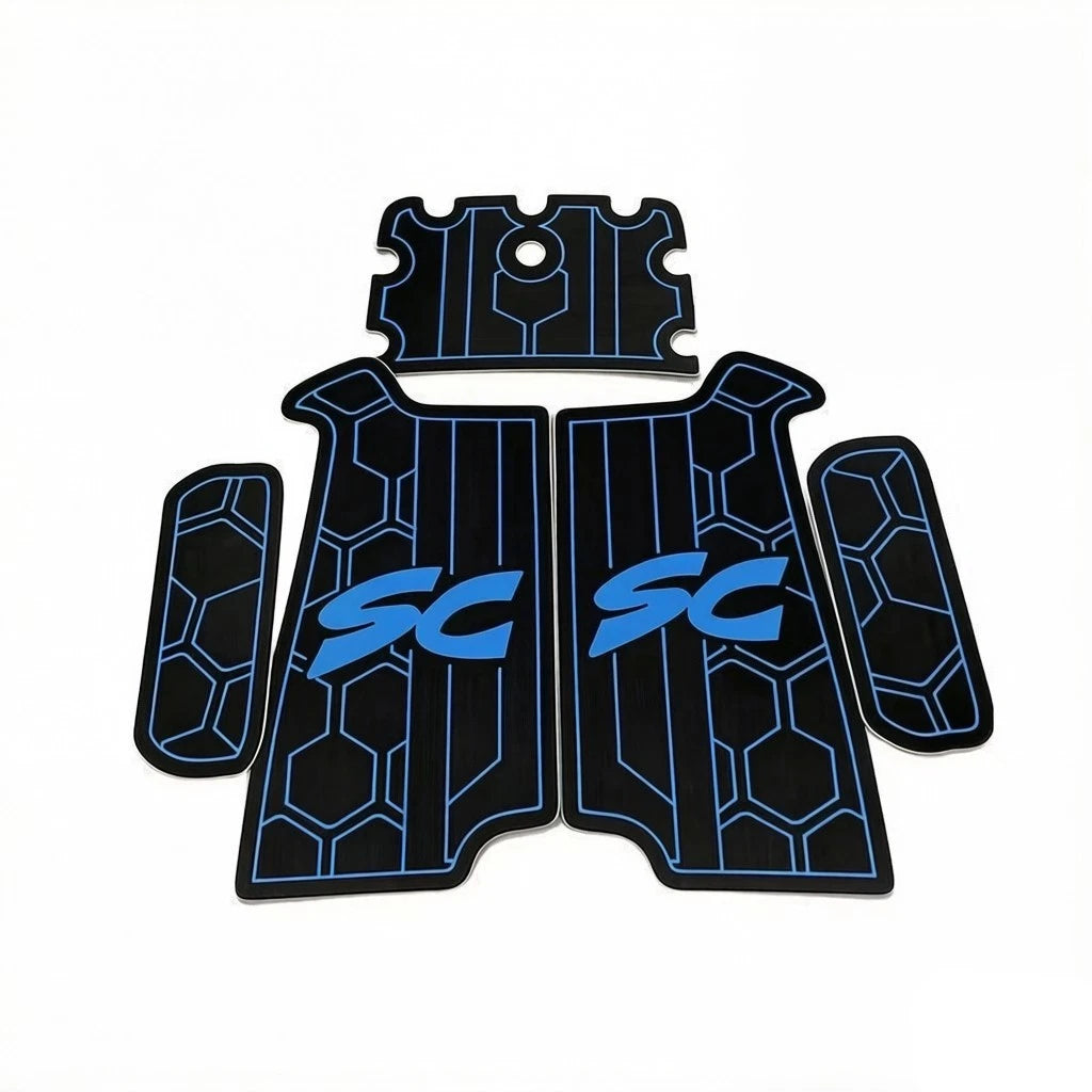 Custom EVA Foam Non-slip Traction Mat for Kawasaki SC (1991–1993)