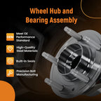 2x Front Wheel Hub Assembly for Chevrolet Equinox (2018–2021) FW447