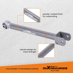 Adjustable Front Upper Control Arms for Jeep Wrangler JK Unlimited (2007-2018)