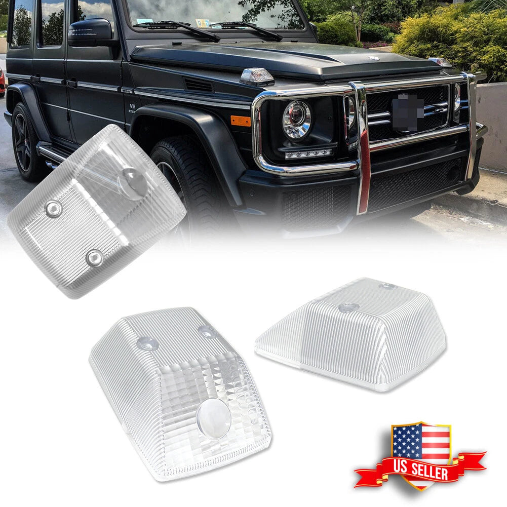 2X Front Wing Turn Signal Light for Mercedes G-Class (1990–2018)