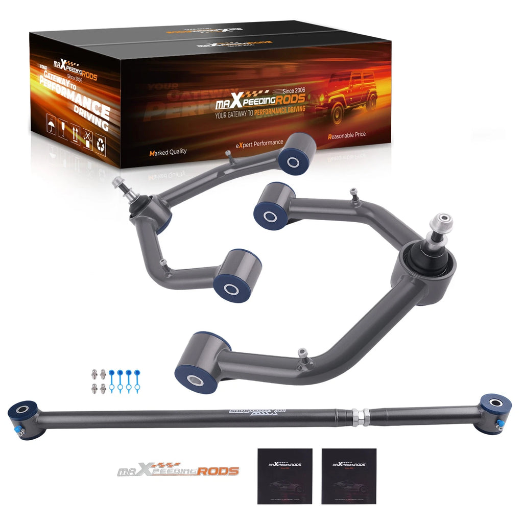 2-4" Lift Upper Control Arms + Track Bar for 00-06 Chevrolet Suburban 1500 4WD