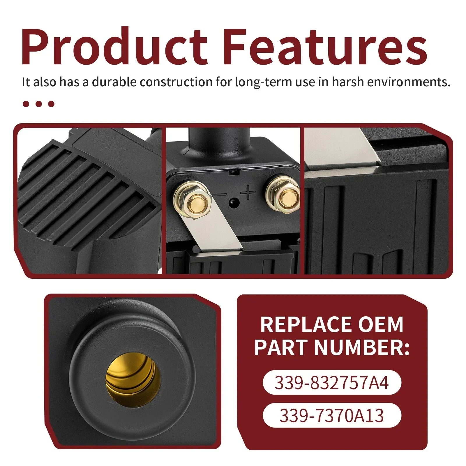 3 x Ignition Coil for Mercury Mariner