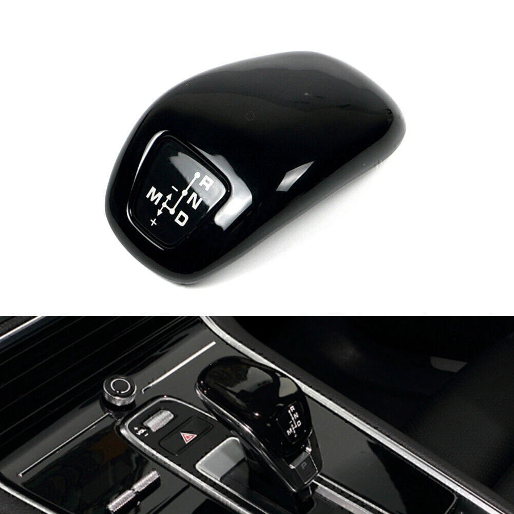 Black Gear Shift Knob Cover Trim for Porsche Panamera 971 (2017–2020)