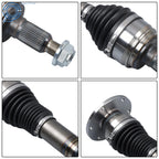 2X Front Extended Travel CV Axle Assembly for Cadillac Escalade (2007–2020)