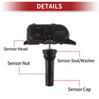 Tire Pressure Sensor for Nissan Versa (2020–2021) 433MHz No.407005ZH0A