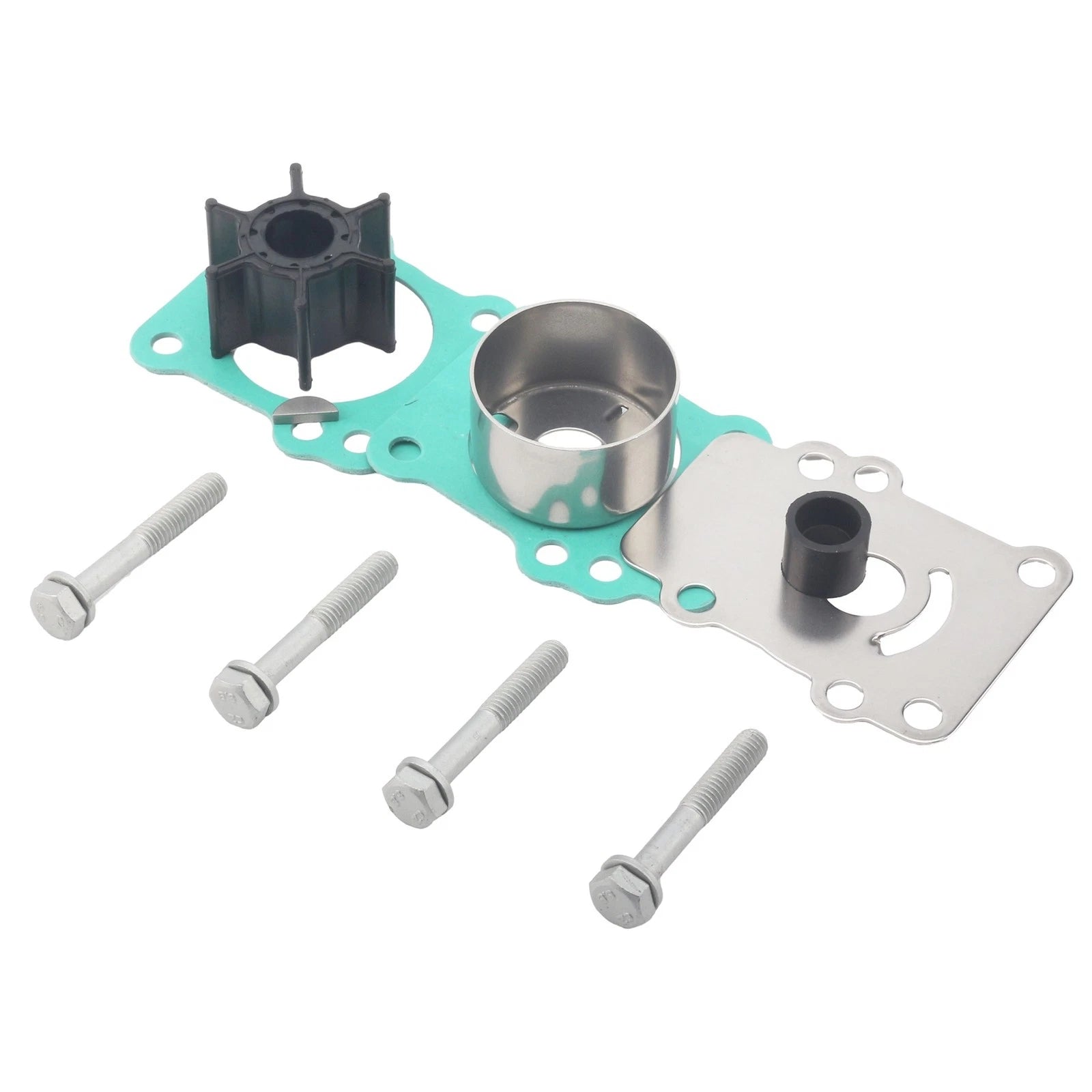 Water Pump Impeller Repair Kit for Yamaha 9.9C 9.9D 15C 15D (9.9HP 15HP)