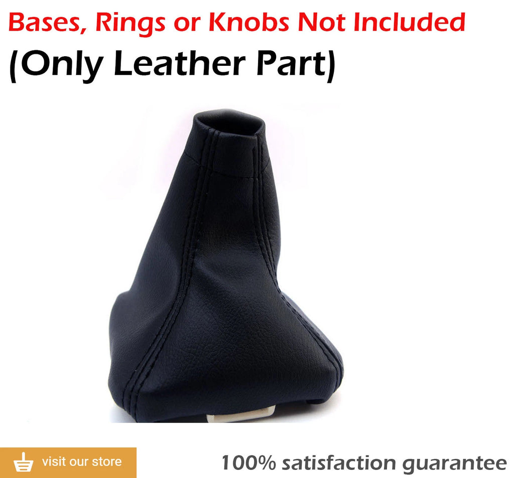 Shift Boot Cover for Subaru Legacy (2010–2014) Black PVC Leather