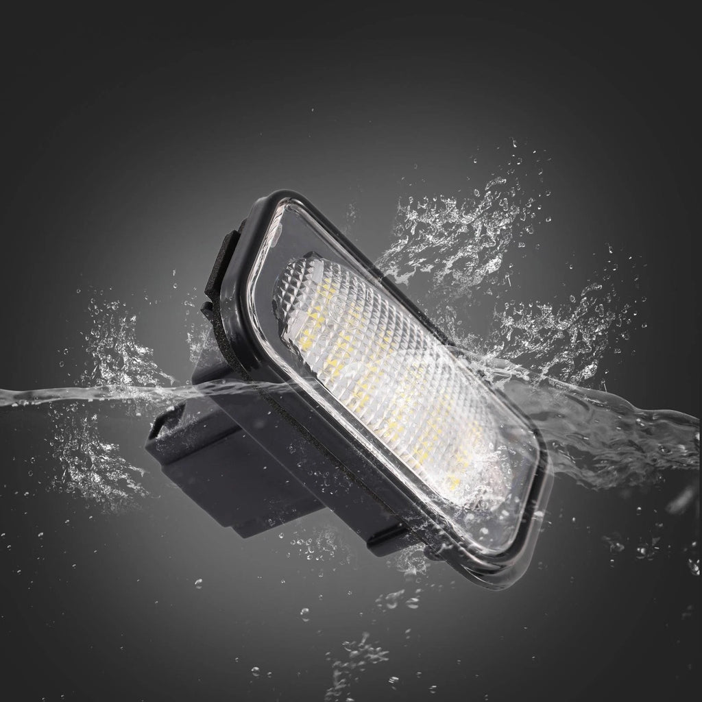 2X LED License Plate Light for Mercedes-Benz C320 C350 C230 C280 (2001–2010)
