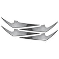 4X Front Bumper Side Spoiler Splitter for BMW 3 Series G20 G21 LCI M Sport (2023–2023)